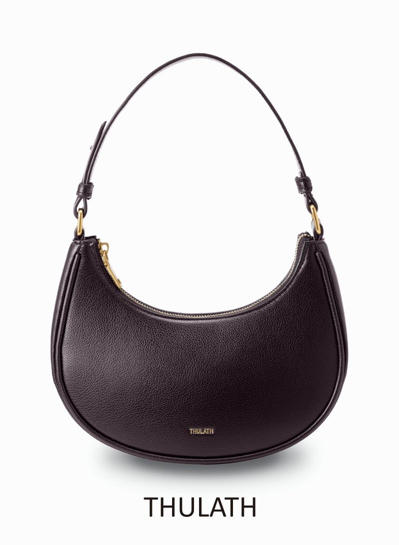Thulath Women's Shoulder Bag, Vegan Leather Shoulder Bag, women's commuter shoulder bag crossbody bag crescent bag type underarm bag, The perfect gift choice - Image 1